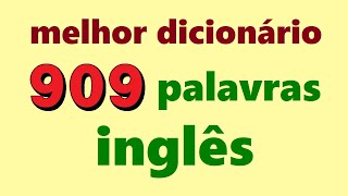 ✅ 909 Palavras em inglês com imagens para iniciantes [upl. by Ilehs]