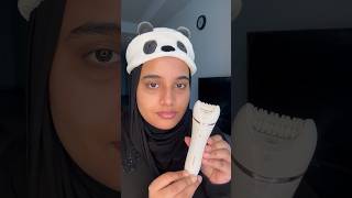 How to epilate your facial hair  Philips epilator 8000  shorts Philips [upl. by Nacul24]