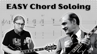 Start Learning CHORD SOLOING Using A Joe Pass iiVI Line Quick Licks 3  Jazz Guitar Lesson [upl. by Goulder]