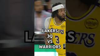 Los Angeles Lakers 3rd quarter highlights vs Golden State Warriors [upl. by Esaertal]