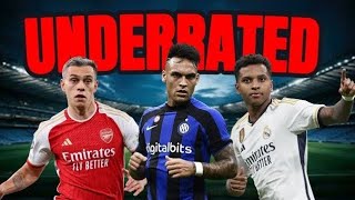 THESE PLAYERS ARE SO UNDERRATED😱 football viralvideo realmadrid [upl. by Welbie175]