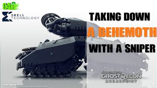 Ghost Recon Breakpoint  Tips amp Tricks  HOW TO TAKE DOWN A BEHEMOTH WITH A SNIPER [upl. by Kakalina]