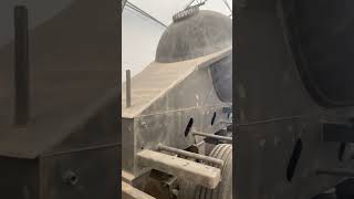 Tanker trailer fully blasted and ready for paint sandblasting sandblaster [upl. by Zulema325]