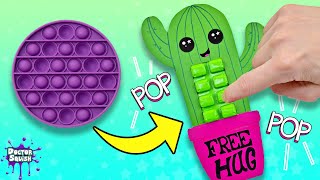 How To Make a Pop It Fidget Toy DIY Pop It [upl. by Nnazus514]