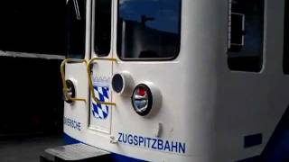 Zugspitzbahn Einige Bilder vom Bahnhof Grainau [upl. by Imyaj612]