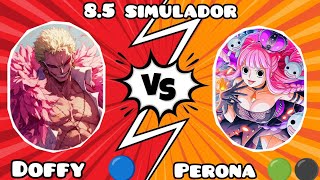 Doffy 🔵 vs Perona 🟢⚫  One Piece TCG 85 simulador [upl. by Crescin]