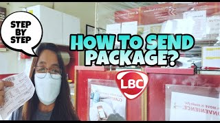 HOW to SEND PACKAGE in LBC  Step by Step [upl. by Cchaddie]