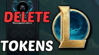 How To Delete Tokens On Profile In League Of Legends 2024  NEW [upl. by Fernald]