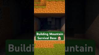 Minecraft Small Mountain a Cozy House Building Tutorial minecraft minecraftbuilds [upl. by Charleen]