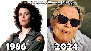 Aliens 1986 ★ Cast Then and Now 2024  Alien Romulus 2024 [upl. by Paule64]