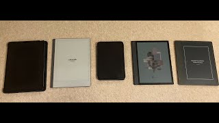 The Ultimate eInk review for note takers  Remarkable 2 Kindle Scribe Boox Note Air3 C and more [upl. by Braynard469]