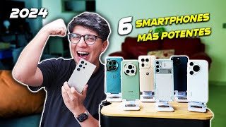 Top 6 mejores smartphones GAMA ALTA 2024 hasta ahora [upl. by Claribel297]