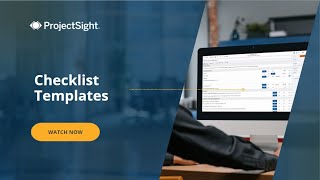 Trimble ProjectSight User Training Video Checklist Templates [upl. by Rosenfeld]