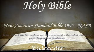 English Audio Bible  Ecclesiastes COMPLETE  New American Standard Bible 1995 NASB [upl. by Hilaria99]