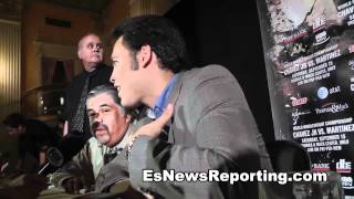 Julio Chavez Jr  I grew up in a broken home my dad was a drug addict [upl. by Oek986]