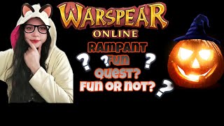 Warspear Online  Quest In Horor Map  Part 2warspearonline [upl. by Tammany]