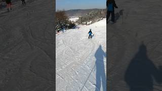 Narty nad Bałtykiem na Kaszubach Kotlinka Wieżyca narty snowboarding ski snow zima trójmiasto [upl. by Ahsla]