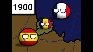 History of Andorra 19002022 Countryballs [upl. by Home]