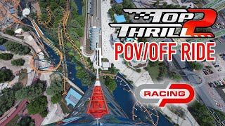 Top Thrill 2 Animation Off Ride  POV ⎮ CEDAR POINT 2024 [upl. by Anuaek632]