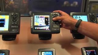 Lowrance Elite5 HDI Series ICast 2013 [upl. by Nerrej]