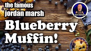 The BEST Blueberry Muffin RecipeJordan Marsh Blueberry Muffins [upl. by Ethbinium]