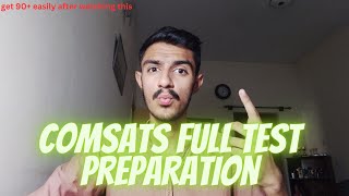 How To Secure 90 In Comsats Test  Life At Comsats University Islamabad [upl. by Tobey]