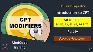 CPT modifiers with examples Part 4 [upl. by Cirone232]