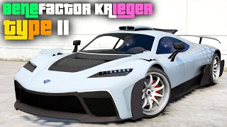 Benefactor Krieger Type II  GTA 5 Lore Friendly Car Mod  Download Link [upl. by Oludoet]