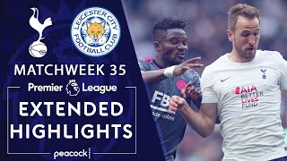 Tottenham Hotspur v Leicester City  PREMIER LEAGUE HIGHLIGHTS  512022  NBC Sports [upl. by Aynuat]