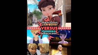 Lila Rossi Vs Marinette  Adrien  Gabriel  Felix Intelligence shorts scd [upl. by Nahgam634]