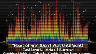 Heart of Fire  Dont Wait Until Night  Castlevania Aria of Sorrow [upl. by Zingg708]