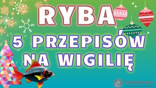 5 Przepisów na rybę na Wigilię Pomysły na przygotowanie ryby na Boże Narodzenie [upl. by Ynnaf]