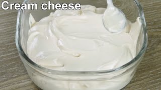 Homemade Cream Cheese Recipe  How to make Cream Cheese at Home [upl. by Andrel175]