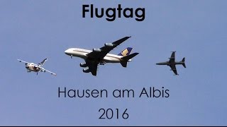 Flugtag Hausen am Albis 2016 [upl. by Estrin]