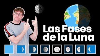 LAS FASES DE LA LUNA distintas según el hemisferio [upl. by Alad]