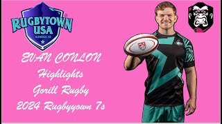 Evan Conlon  Rugbytown24 [upl. by Verene]