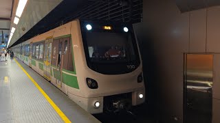 Transperth Metronet CSeries EMU Alstom XTrapolis Set 130 Arriving and Departing In Testing [upl. by Eimmit]