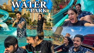 WATER WAVE MAI SAB DOOB GAYE 😂  MALAYSIAS BIGGEST THEME WATER PARK 😍 [upl. by Finegan]