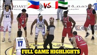 Strong Group PH vs UAE Full Game Highlights  33rd Dubai International Basketball Championships sga [upl. by Austreng477]