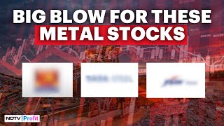 Why Are Metal Stocks Falling In Trade Today  Metal Stocks News  Mining Stocks In India [upl. by Slack]