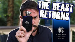 BEAST MODE MASTERPIECE  AMOUAGE INTERLUDE BLACK IRIS FRAGRANCE REVIEW [upl. by Lamee]