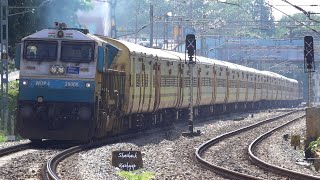 GRAND ENTRY Scene Original EMD GT46PAC WDP 4 20005 powering RAMESWARAM EXPRESS  INDIAN RAILWAYS [upl. by Vernon]