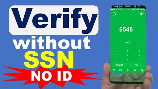 How to verify cash app without ssn Step by step [upl. by Eylatan671]