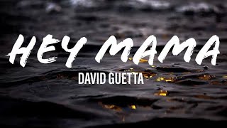 David Guetta  Hey mama ft NickiMinaj BebeRexha  Lyrics  cutenetworks [upl. by Kcirad]