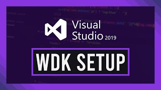 Set up Windows Driver Kit WDK for Visual Studio 2019 [upl. by Ahseela]