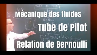 PCPSI Mécanique des fluides  Tube de pitot [upl. by Bounds65]