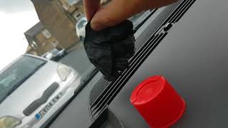 Audi A4 B6 front windscreen demister motor green lever fix [upl. by Sylvanus]