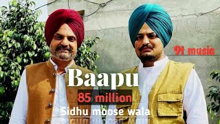 BAAPU  yes  Sidhu moose wala  Punjabi Emotional song  I am Student  Intense  Slowed amp reverb [upl. by Eniamerej237]