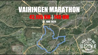 Vaihingen Marathon  42195 km  22062024 [upl. by Myron]