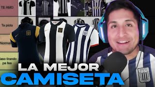 LA MEJOR CAMISETA DE ALIANZA LIMA ¿CUÁL ES  TIERLIST [upl. by Hanoj927]